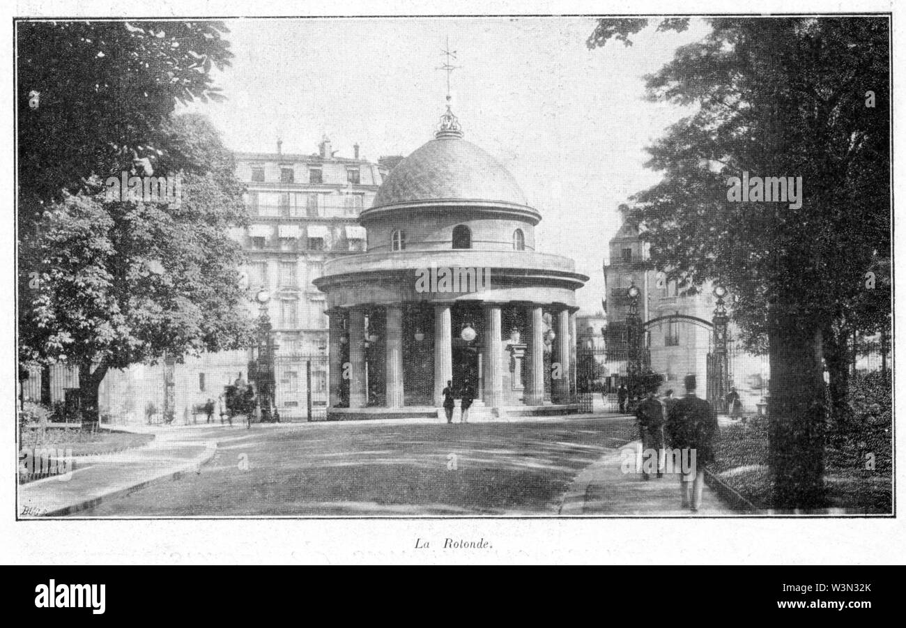 Clément Maurice Paris en plein air, BUC, 1897,100 La Rotonde. Banque D'Images