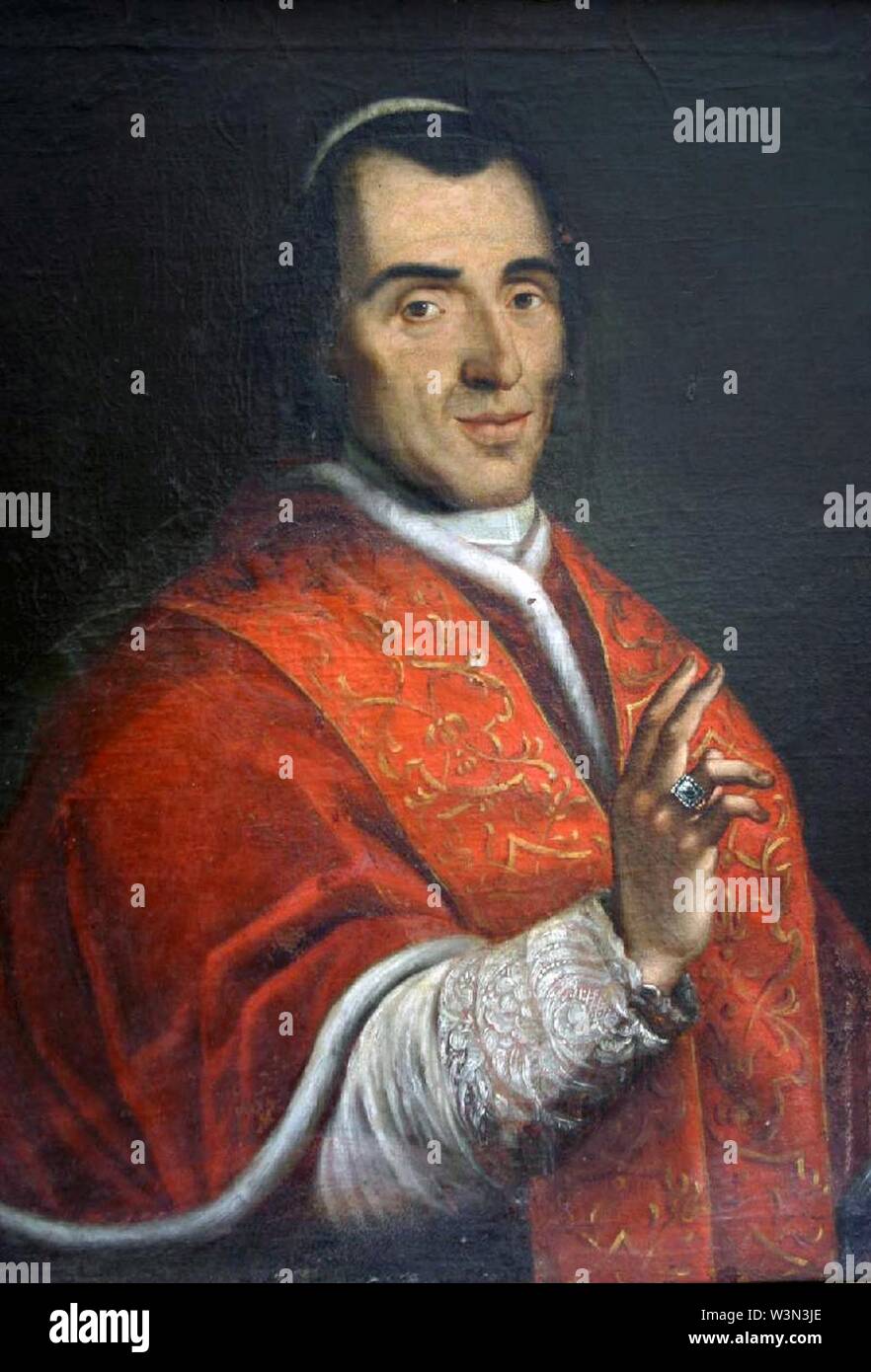 Clemente XIV Ganganelli papa. Banque D'Images