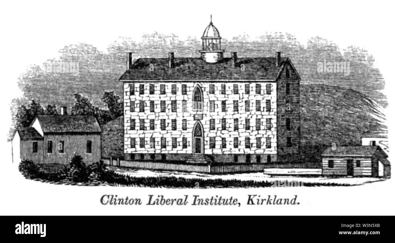 Clinton Institut libéral. Banque D'Images