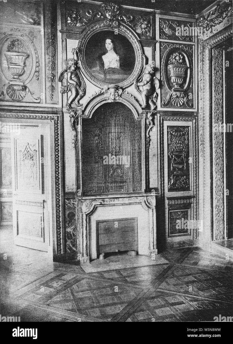 1898 PVMC 3 p31 L'hôtel de Lauzun Chambre. Banque D'Images