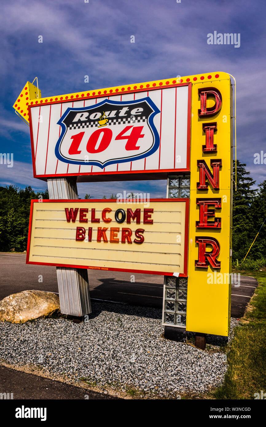 Route 104 diner Banque de photographies et d’images à haute résolution