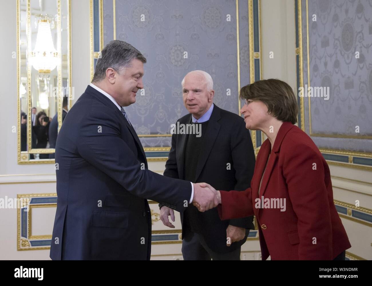 Visite de McCain CODEL Kiev, Ukraine, le 30 décembre 2016 (31701325680). Banque D'Images