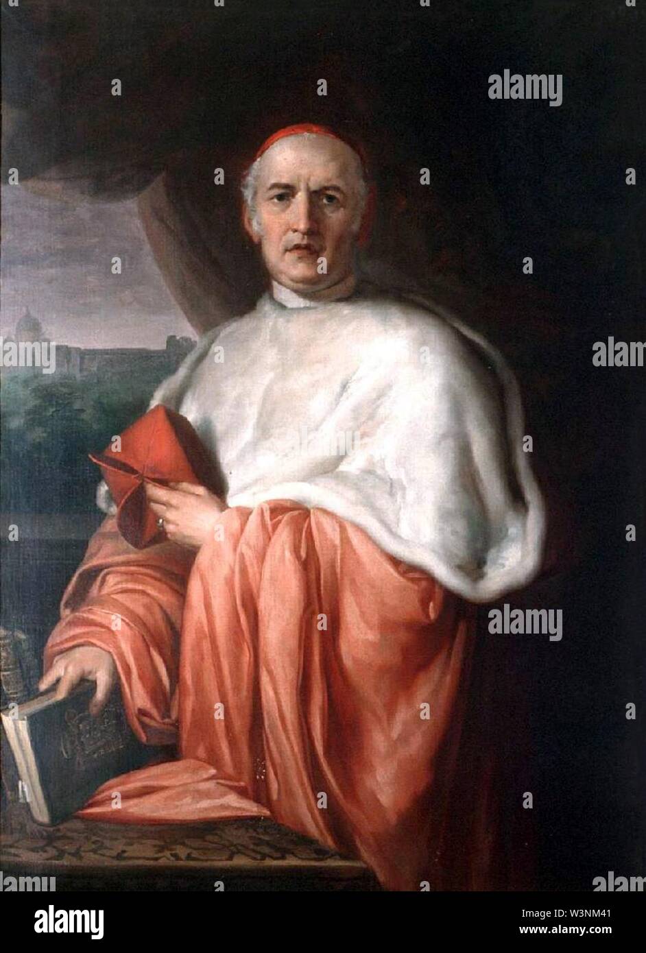 Coghetti F. (1839), Ritratto del Cardinale Angelo le Maj. Banque D'Images