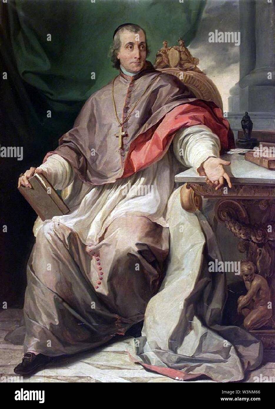 Coghetti F. (1832), Ritratto del Vescovo Gritti Morlacchi. Banque D'Images