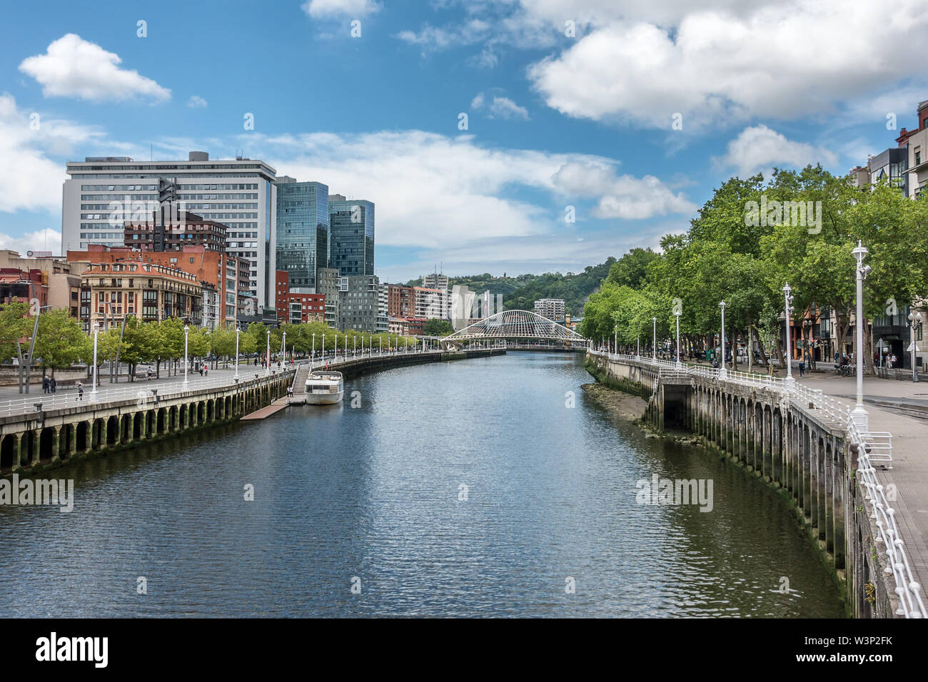 Bilbao dans le pays Basque de l'Espagne Banque D'Images