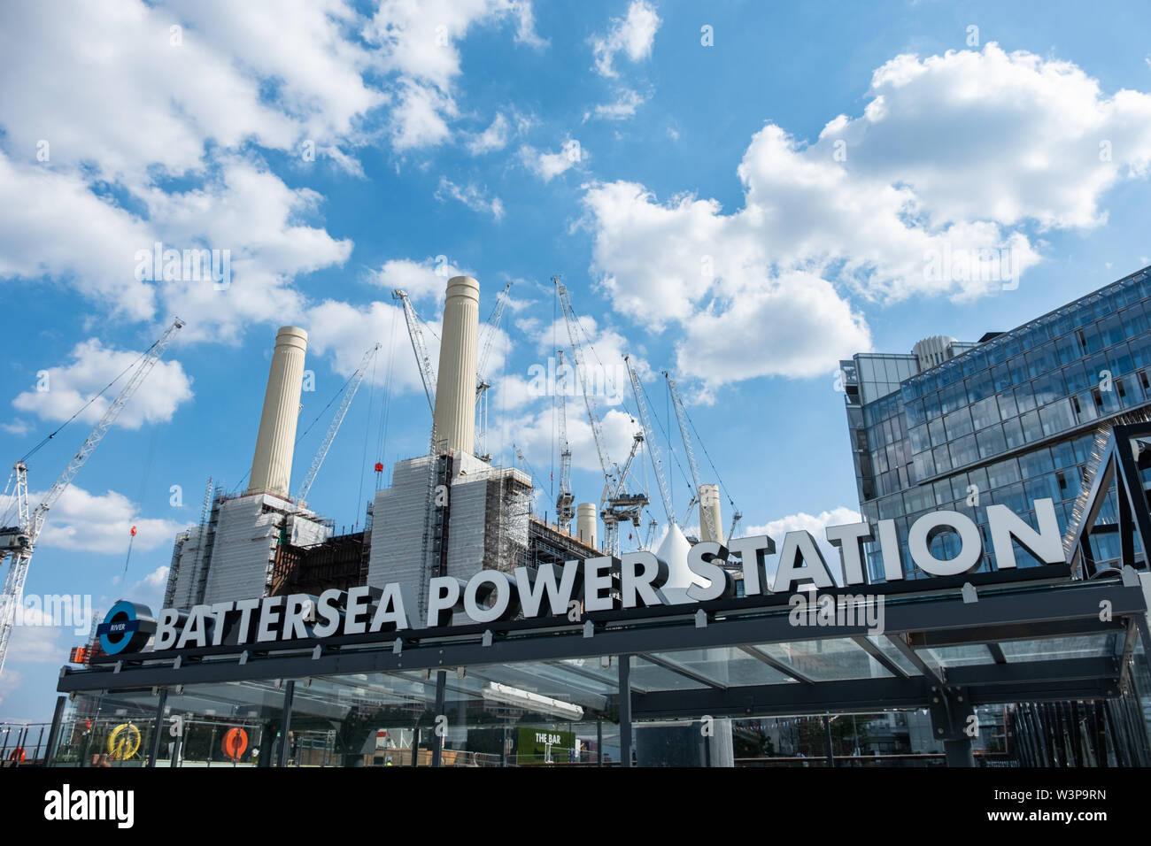 Battersea Power Station, South West London Banque D'Images