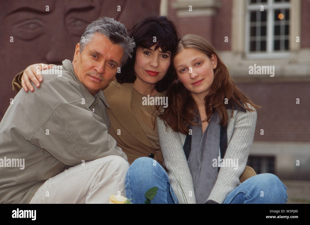 Mensch, Pia !, Fernsehserie, Deutschland, 1996 acteurs : Henry Hübchen, Brigitte Karner, Alexandra Maria Lara Banque D'Images