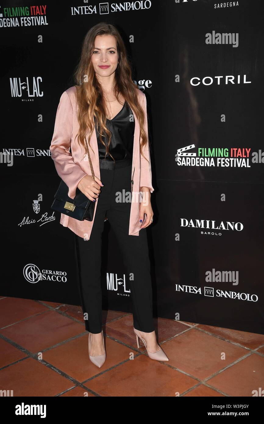 Festival 2019 Tournage Italie Sardaigne - Jour 3 avec : Aurora Ruffino Où : Cagliari, Sardaigne, Italie : 15 Jun 2019 Quand : Crédit IAP/WENN.com **Uniquement disponible pour publication au Royaume-Uni, USA, Allemagne, Autriche, Suisse** Banque D'Images