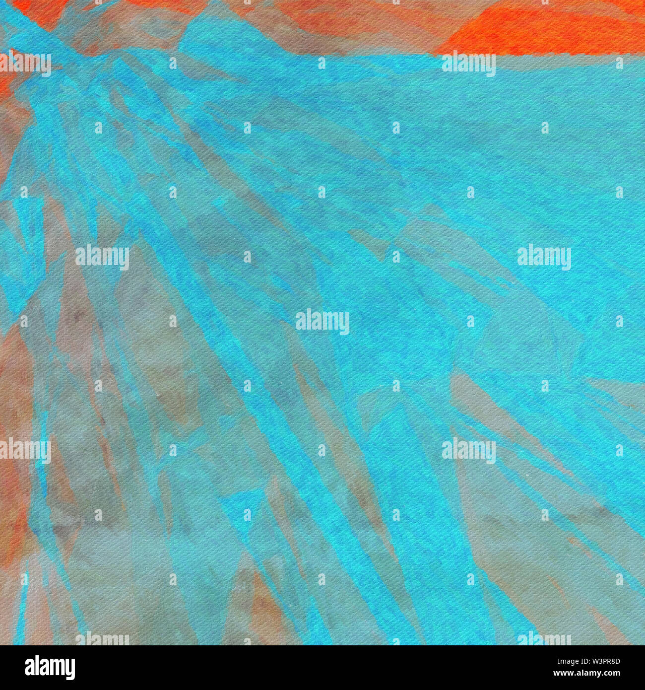 La peinture abstraite pour la décoration intérieure et imprimable sur toile ou sur papier. Arrière-plan de conception créative dans l'huile et l'aquarelle art mixte style. G Beauté Banque D'Images