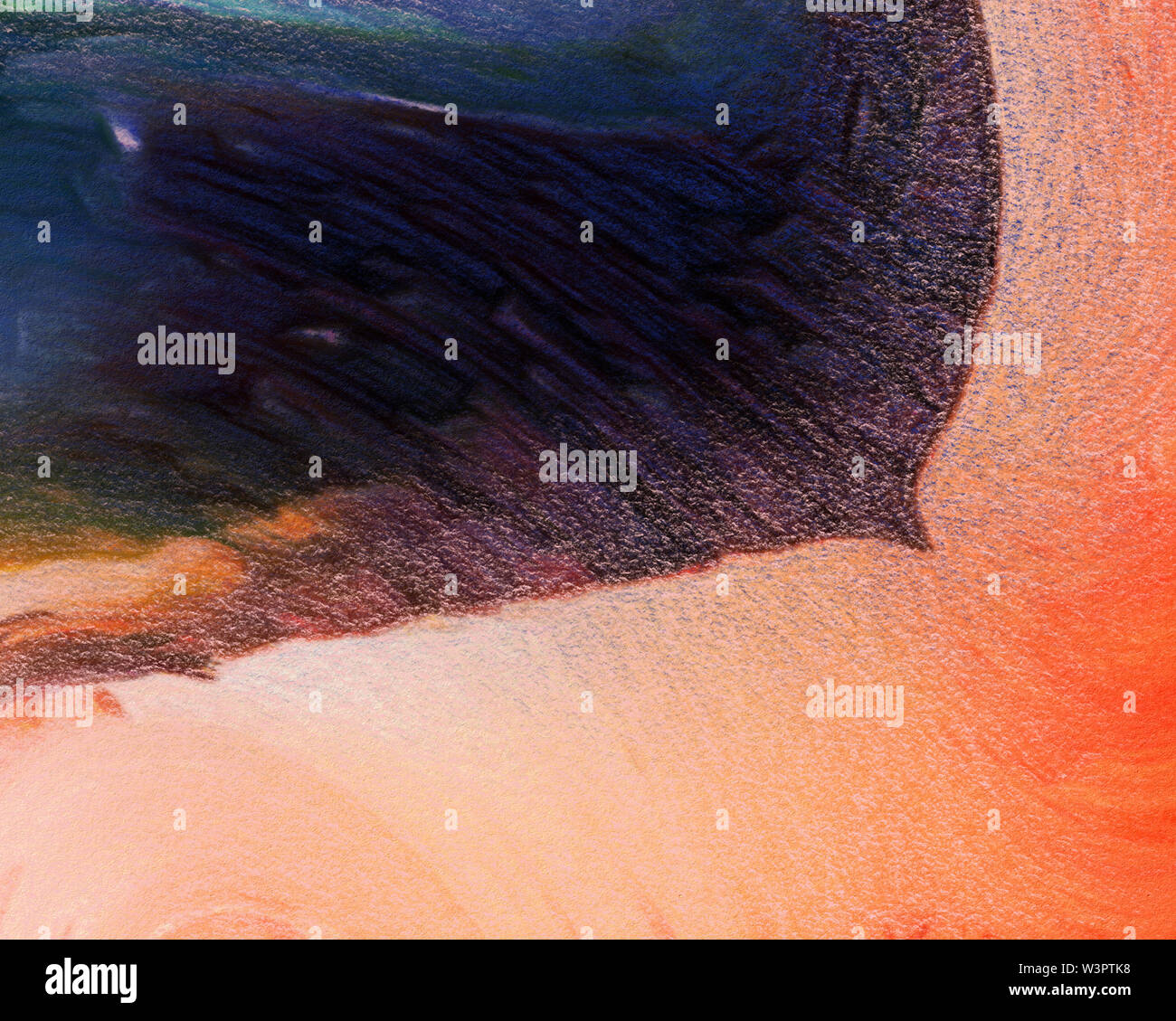 La peinture abstraite pour la décoration intérieure et imprimable sur toile ou sur papier. Arrière-plan de conception créative dans l'huile et l'aquarelle art mixte style. G Beauté Banque D'Images