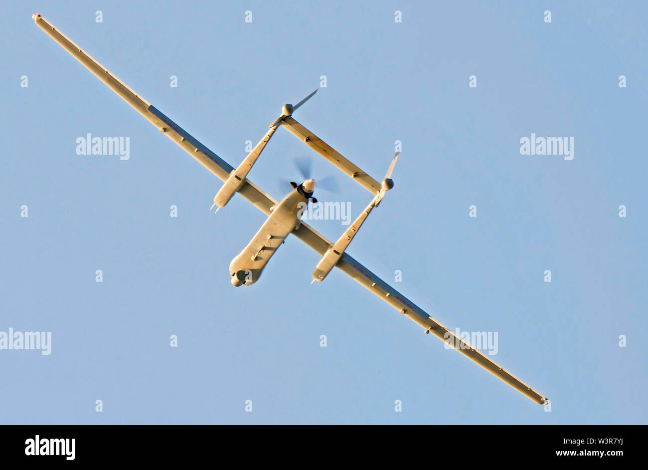 De l'air israélienne (IAF) IAI Heron TP (IAI Eitan) un drone (UAV) développé par la division Malat d'Israël Aerospace Industries. Banque D'Images