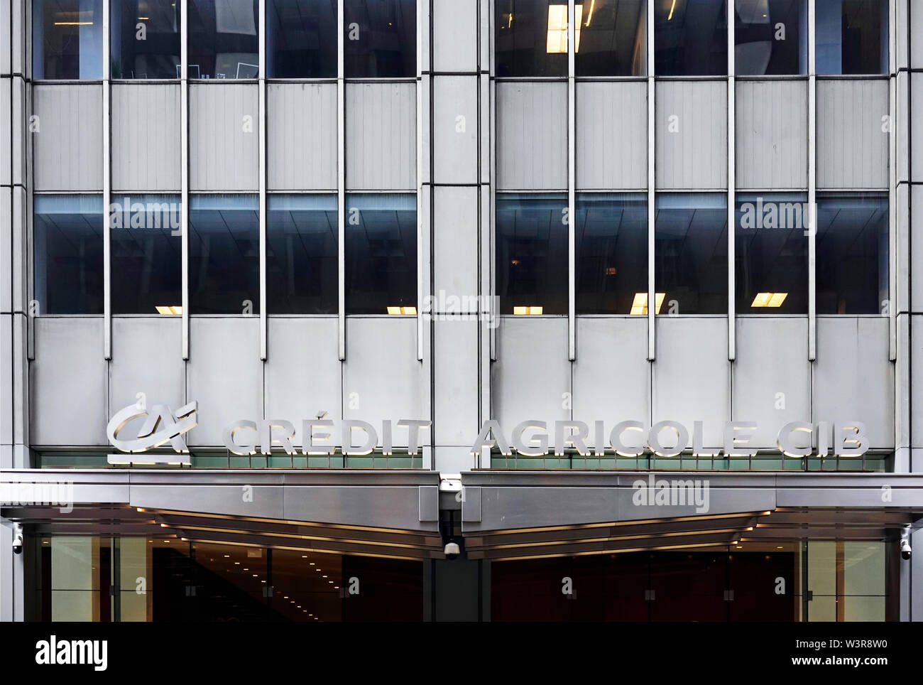 Crédit Agricole CIB Building à New York Banque D'Images