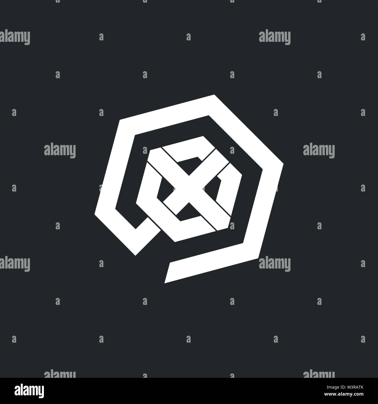 Vecteur de conception géométrique source business logo Vector Illustration de Vecteur Vecteur de conception géométrique source business logo Vector Illustration de Vecteur