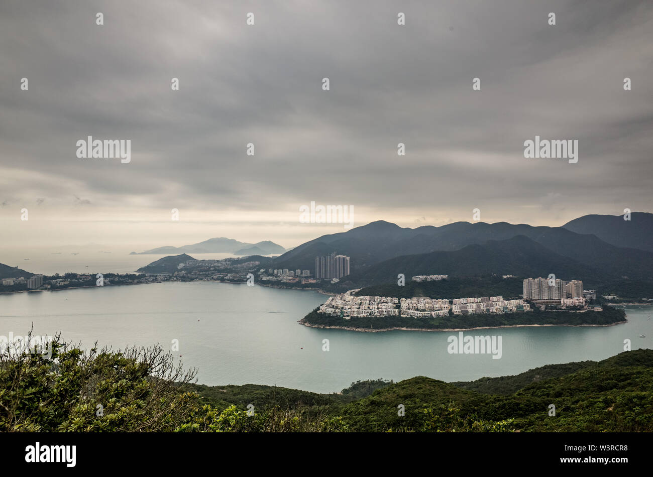 Tai Tam Harbour Hong Kong Banque D'Images