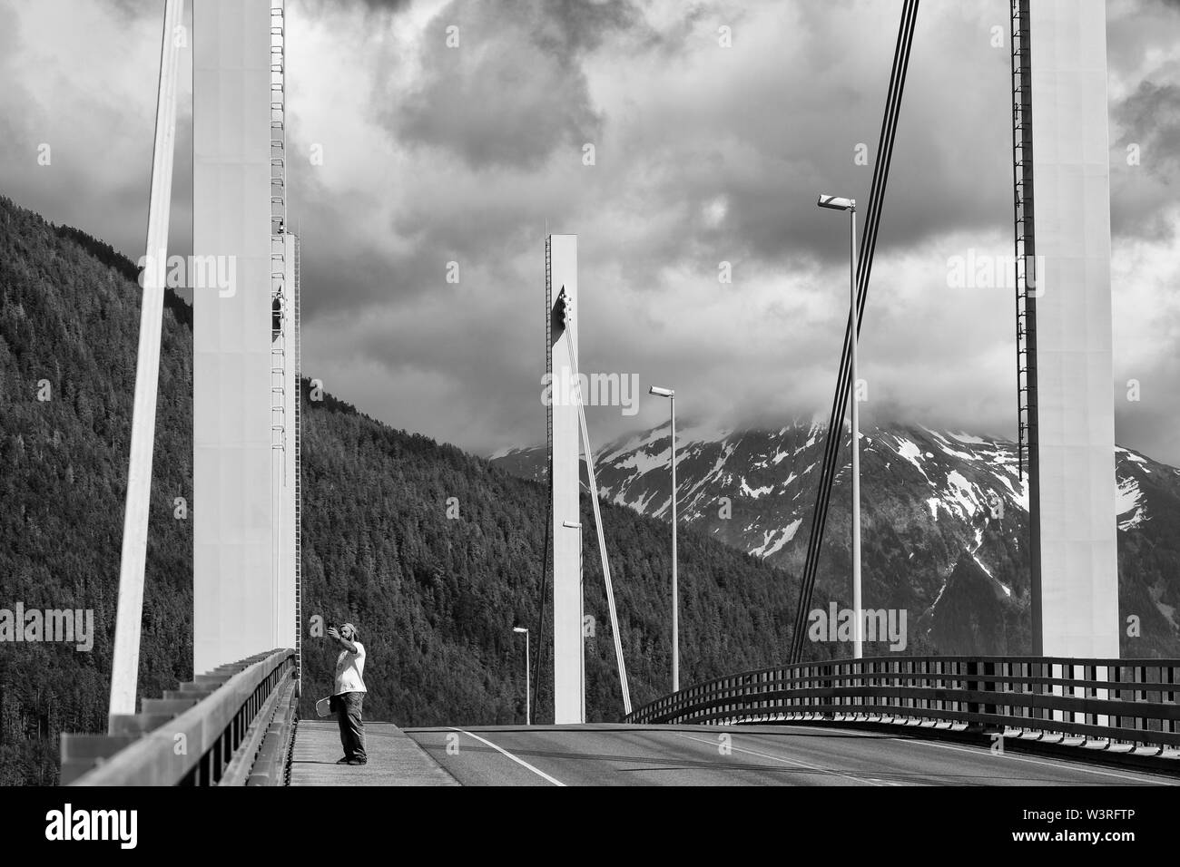 O'Connell Bridge, Sitka, Alaska, USA Banque D'Images