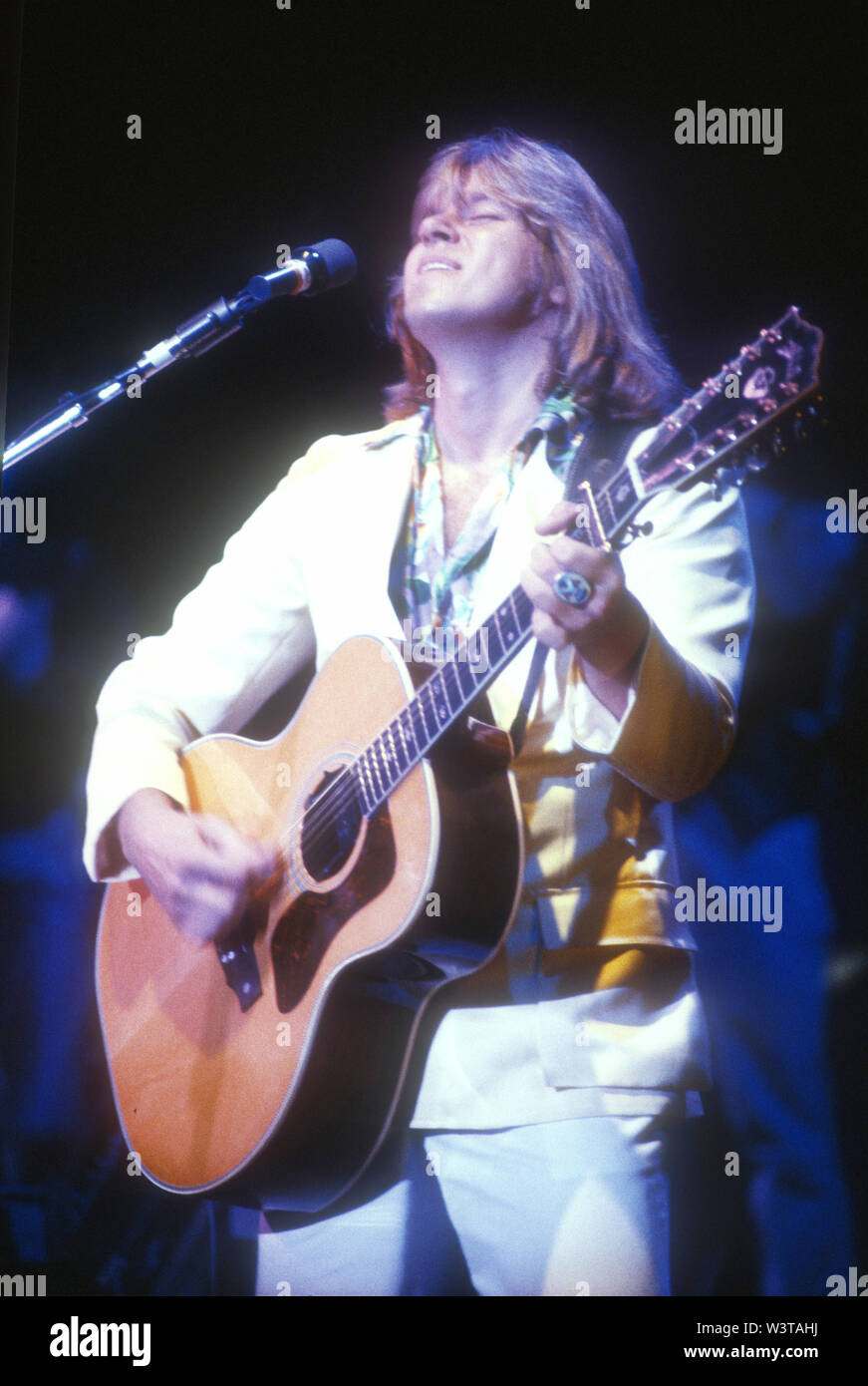 Groupe de rock américain de Chicago avec Donnie Dacus sur 1978. Photo : Jeffrey Mayer Banque D'Images