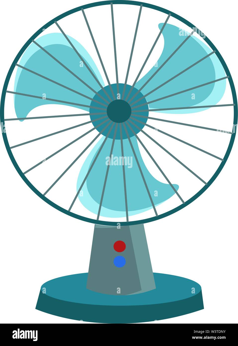 Un ventilateur à main en bois rouge, Scénario, dessin en couleur ou  d'illustration Image Vectorielle Stock - Alamy