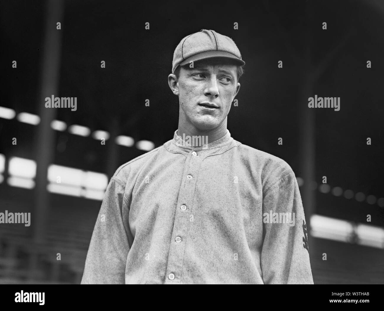 Grover Loudermilk, Ligue Majeure de Baseball, Saint Louis Cardinals, mi-portrait, Bain News Service, 1911 Banque D'Images