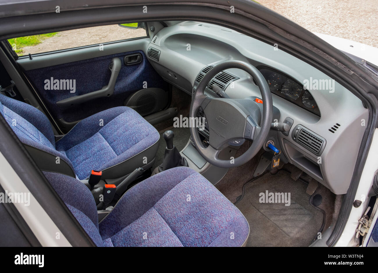1996 Fiat Punto 90 1.6 ELX 5 portes voiture compacte Italienne Banque D'Images