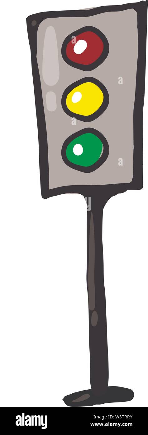 Signe de feu, illustration, vecteur sur fond blanc. Illustration de Vecteur