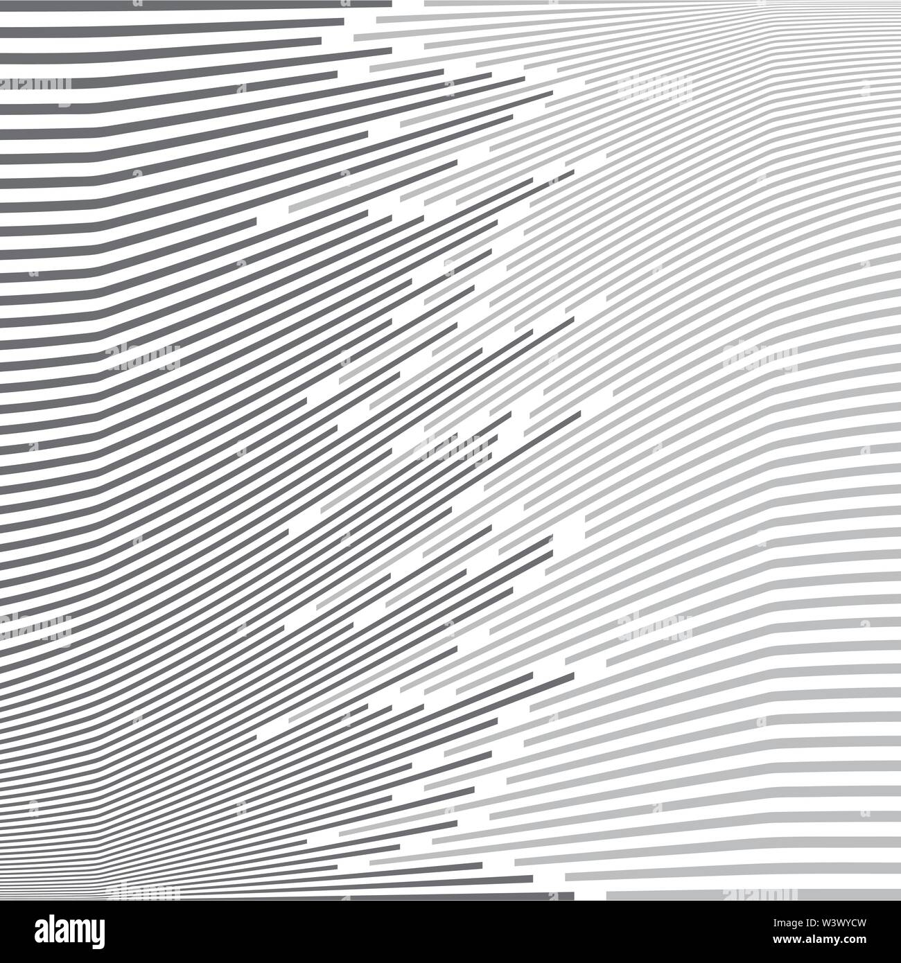 Résumé minimaliste vague stripe gris et blanc, motif de texture de fond. vector illustration Illustration de Vecteur