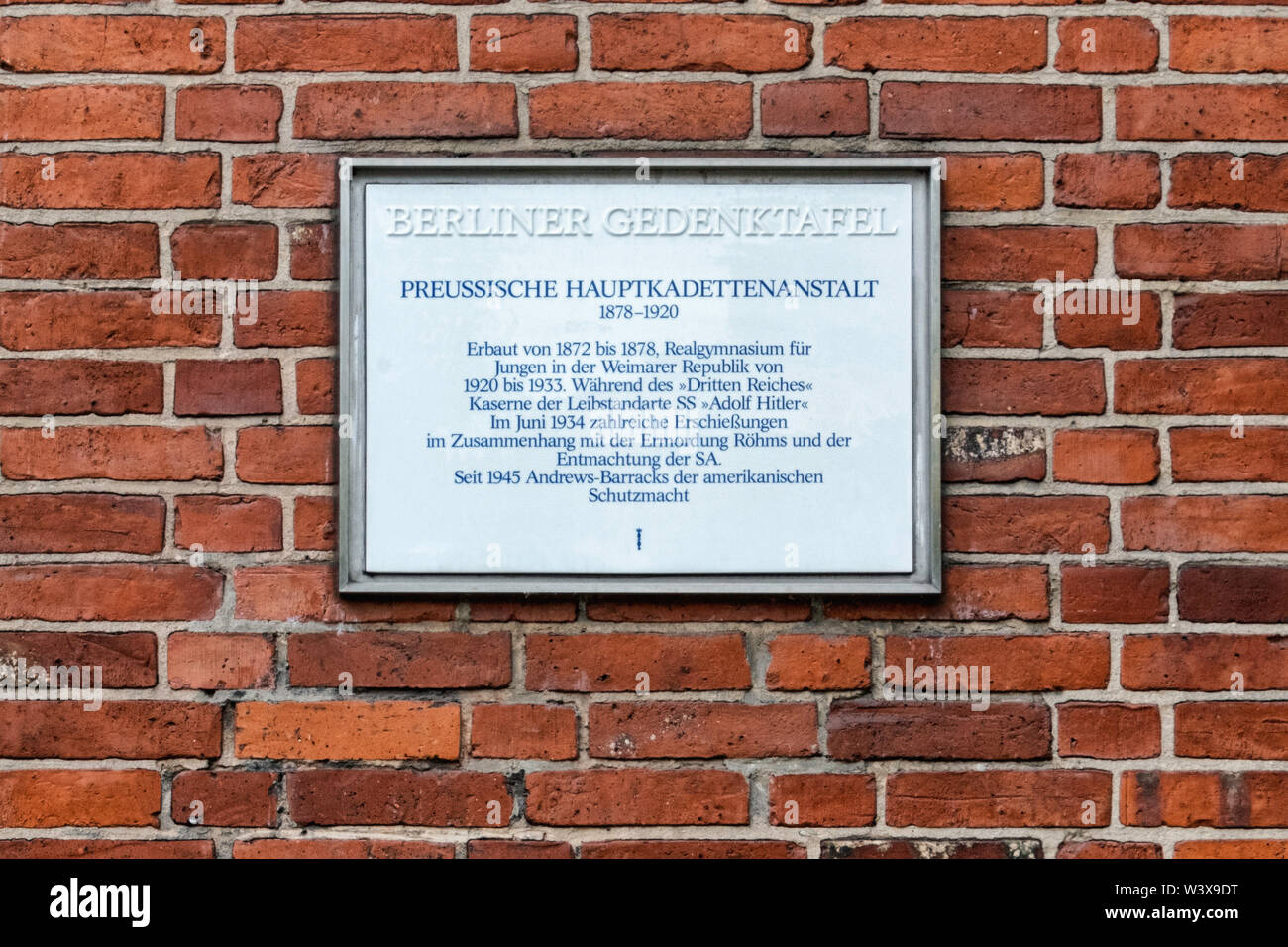 Bundesarchiv-Lichterfelde, Archives fédérales allemandes. La construction de logements dans les documents d'archives historiques Finckensteinallee 63, Berlin. Banque D'Images