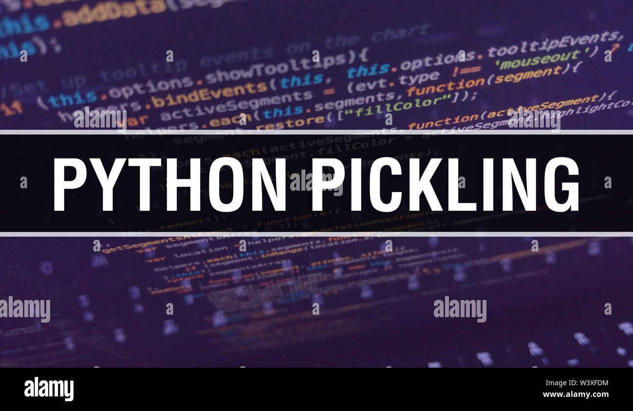 Décapage avec Python java numérique code texte. Le décapage et le logiciel Python vecteur de codage concept. Codage de programmation java script, digital prog Banque D'Images