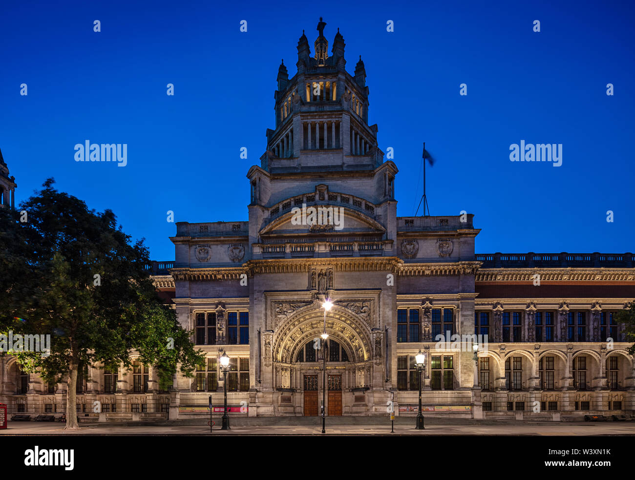 Victoria & Albert Museum de Londres Banque D'Images