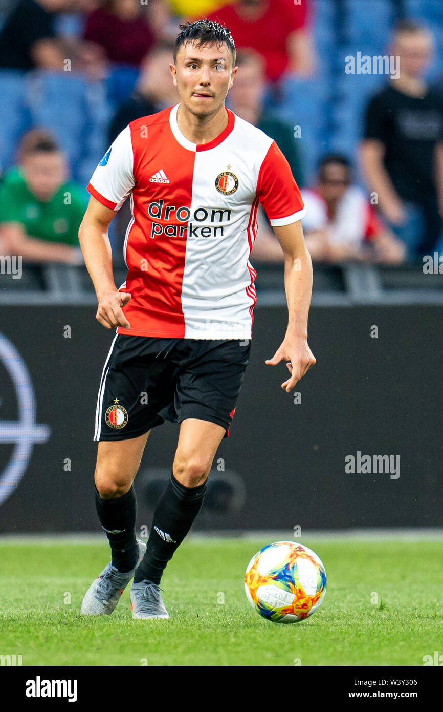 ROTTERDAM, 17-07-2019, Friendly , Feyenoord - Stade Panathinaikos , Feyenoord Feyenoord , Kuip dvd Steven Berghuis Banque D'Images