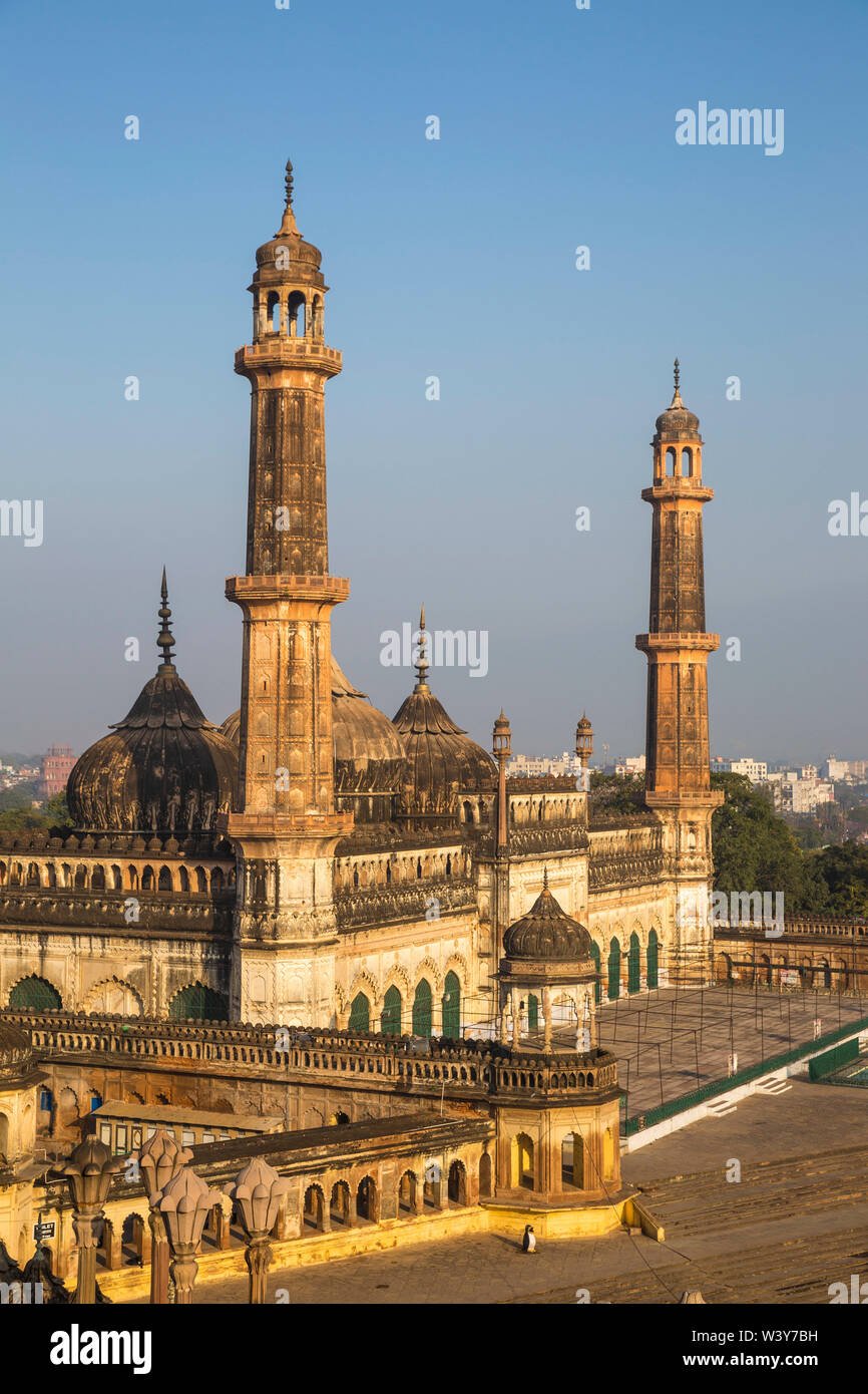 L'Inde, Uttar Pradesh, Lucknow, Asifi mosquée à Bara Imambara complex Banque D'Images