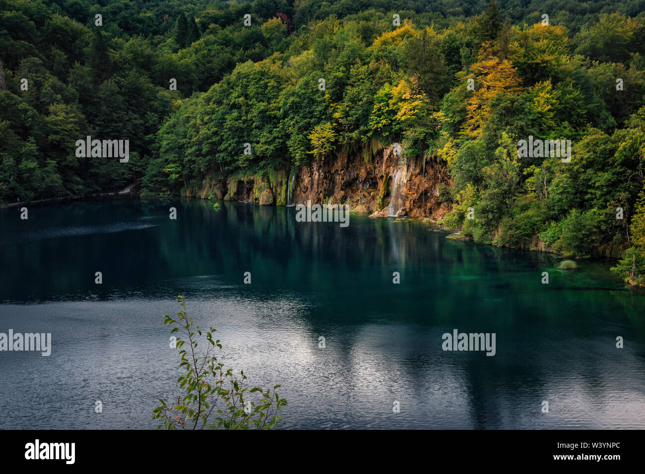 Nationalparks Plitvicer Seen, Kroatien Banque D'Images