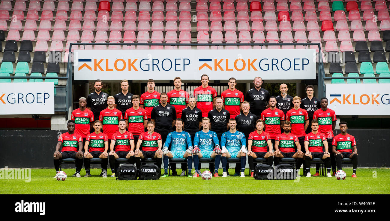 Reimer De Rooij NEC NIMÈGUE, photocall, football, saison 2019-2020, 16-07-2019, Stadium ...