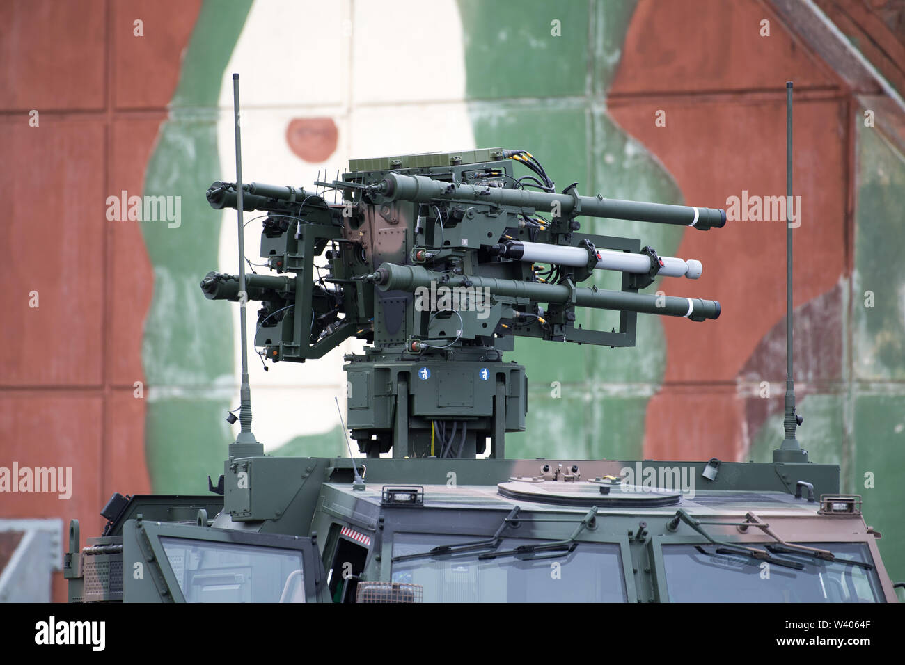 POPRAD autopropulsé du système de missiles antiaériens à Gdynia, Pologne. 13 juillet 2019 © Wojciech Strozyk / Alamy Stock Photo Banque D'Images