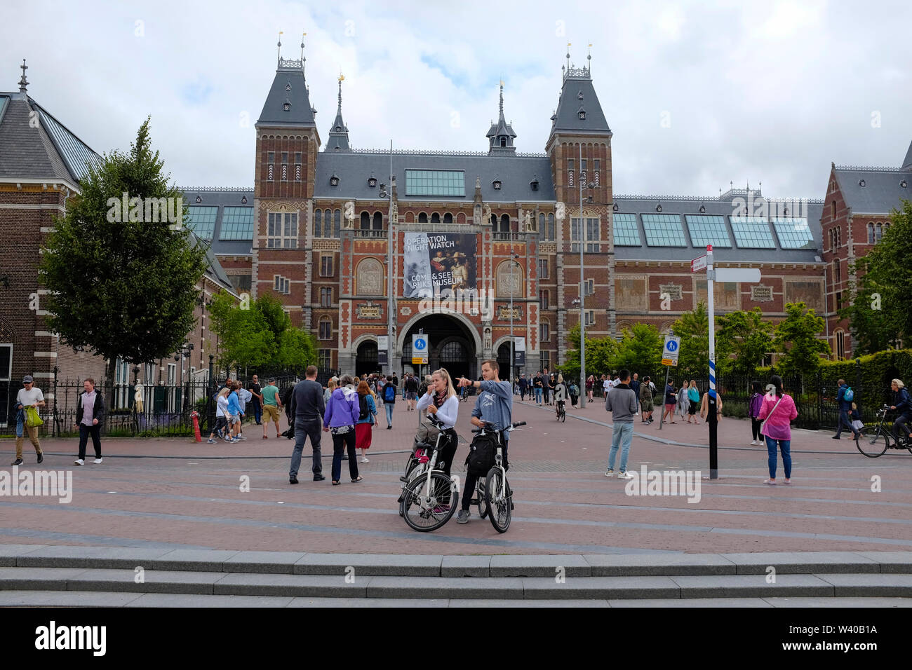 Rijksmuseum, Amsterdam Banque D'Images