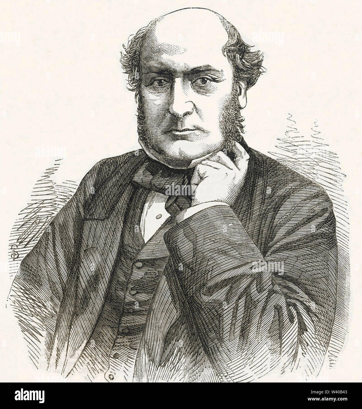 GEORGE GILBERT SCOTT (1811-1878) architecte néo-gothique anglais Banque D'Images