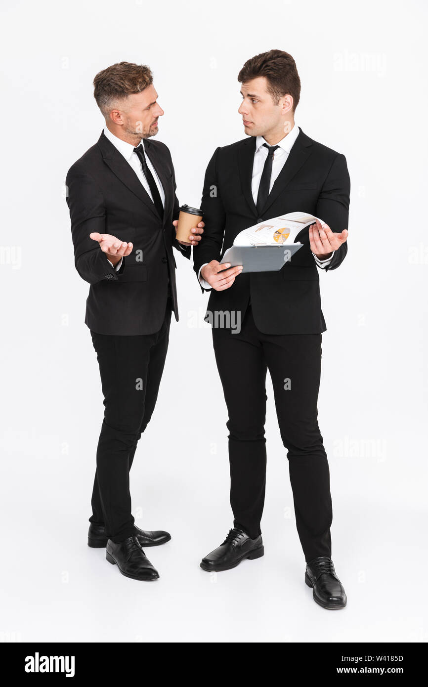 Deux hommes au bureau Banque de photographies et d’images à haute ...