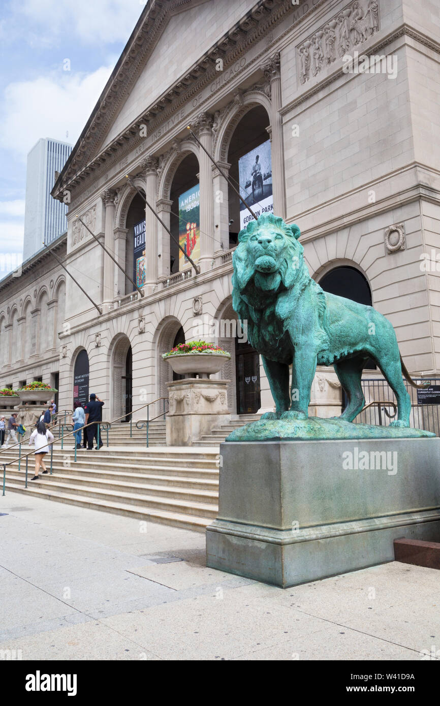 Art Institute of Chicago Banque D'Images