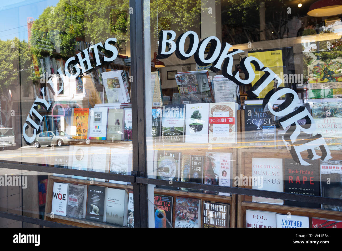 Librairie City Lights à San Francisco Banque D'Images
