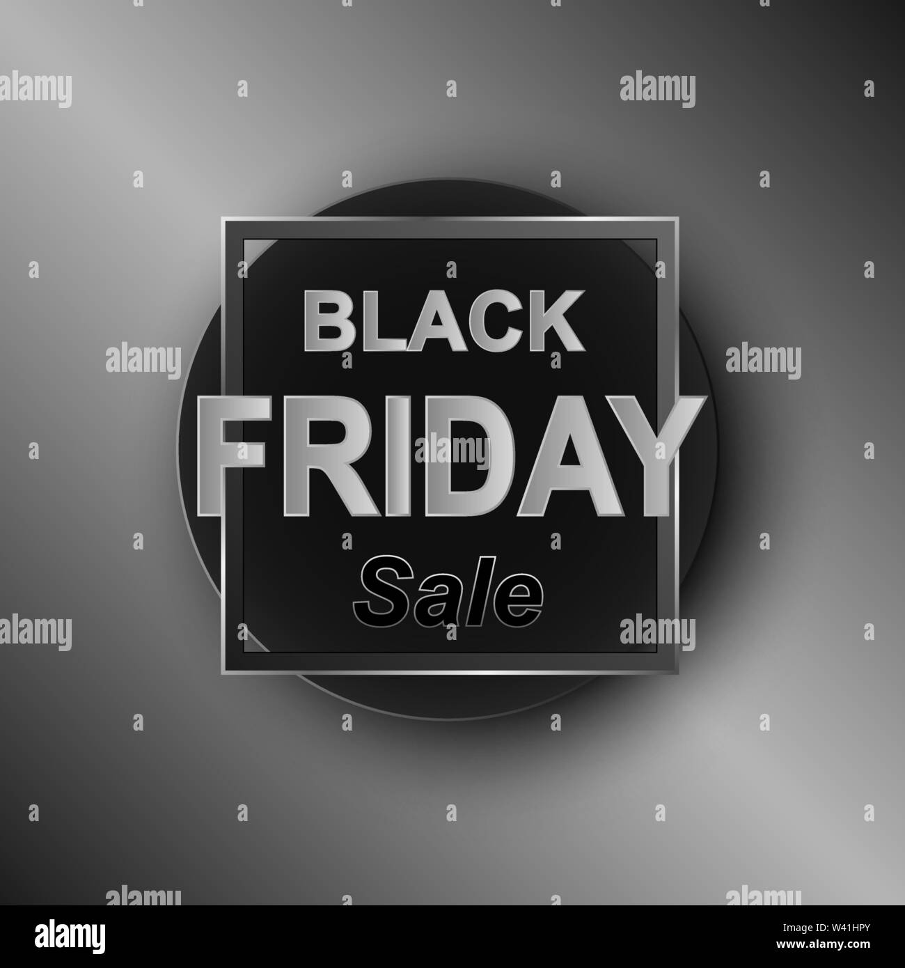 Le vendredi noir vente inscription. Le vendredi noir bannière. Vector illustration. Illustration de Vecteur