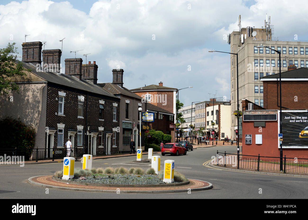 King Street, Bedworth, Warwickshire, England, UK Banque D'Images