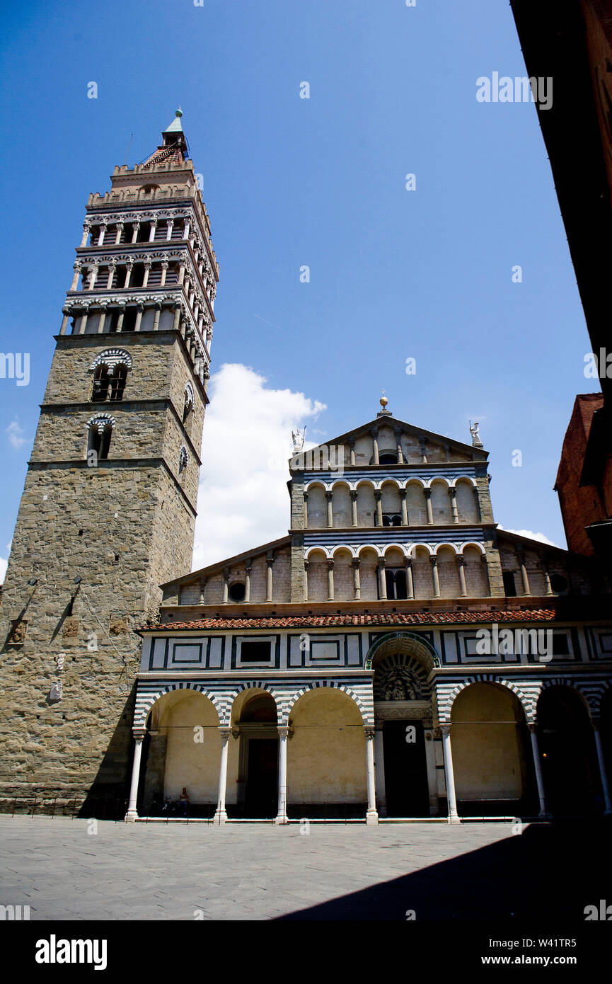 Italie, Toscane, Pistoia, cathédrale San Zeno Banque D'Images