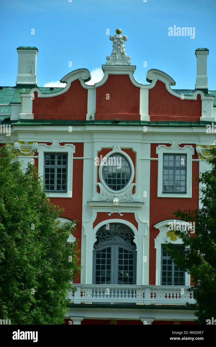 Le Palais Kadriorg - Tallinn - Estonie Banque D'Images