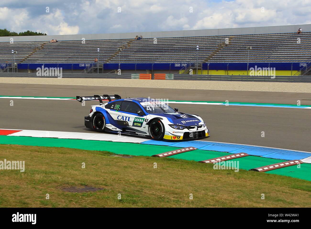 Assen, aux Pays-Bas, du 19 au 21 juillet 2019 : DTM Assen - Formation - 2019 Joel Ericsson (BMW Team RBM #  47) | Le monde d'utilisation Banque D'Images