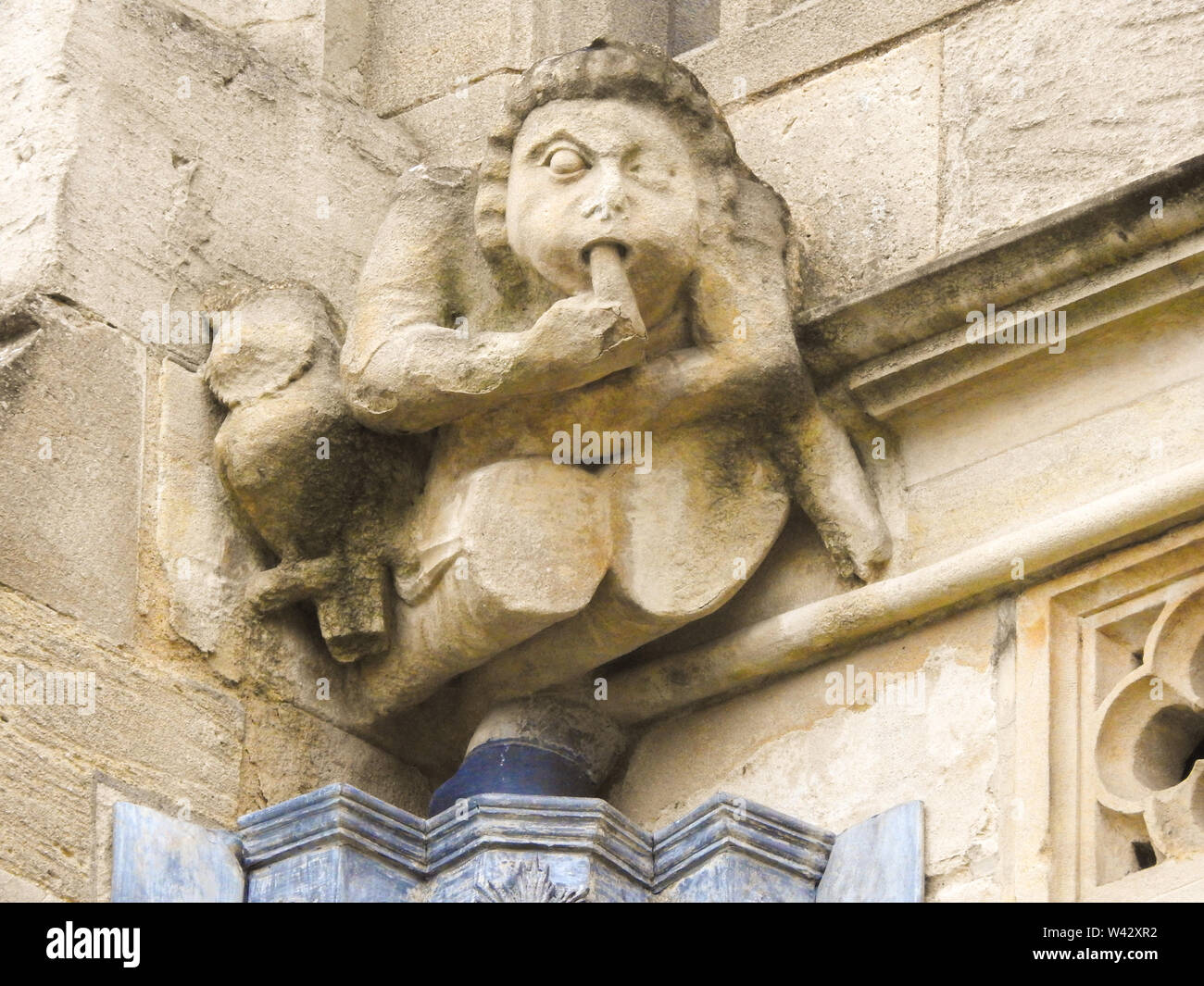 Gothique particulière Royal grotesque, la Chapelle St George du château de Windsor en Angleterre Banque D'Images