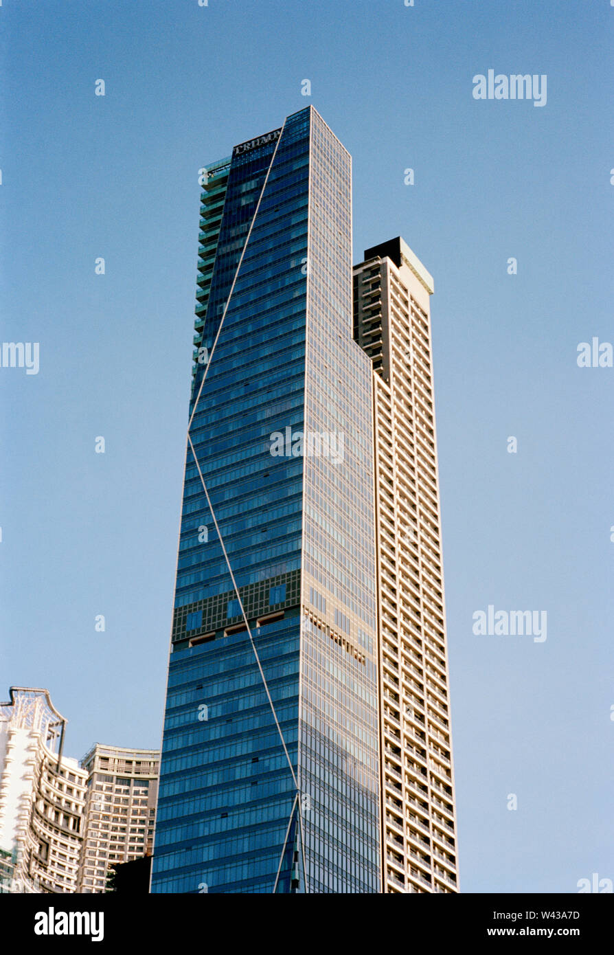 Trump Tower de Makati à Manille à Luzon Manille aux Philippines en Asie du Sud-Est Extrême-Orient. Banque D'Images