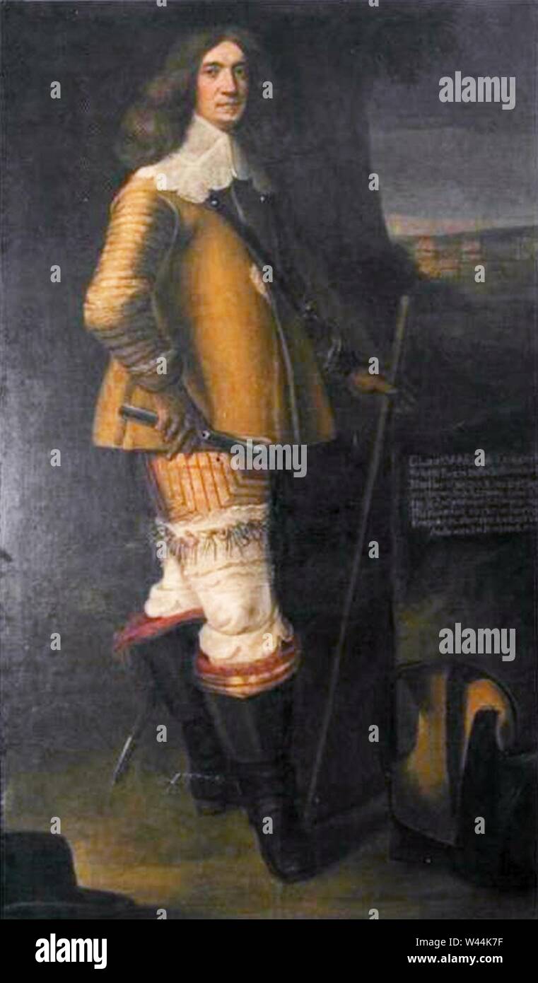 Claus Ahlefeldt (1614-1674), par Abraham Wuchters. Banque D'Images