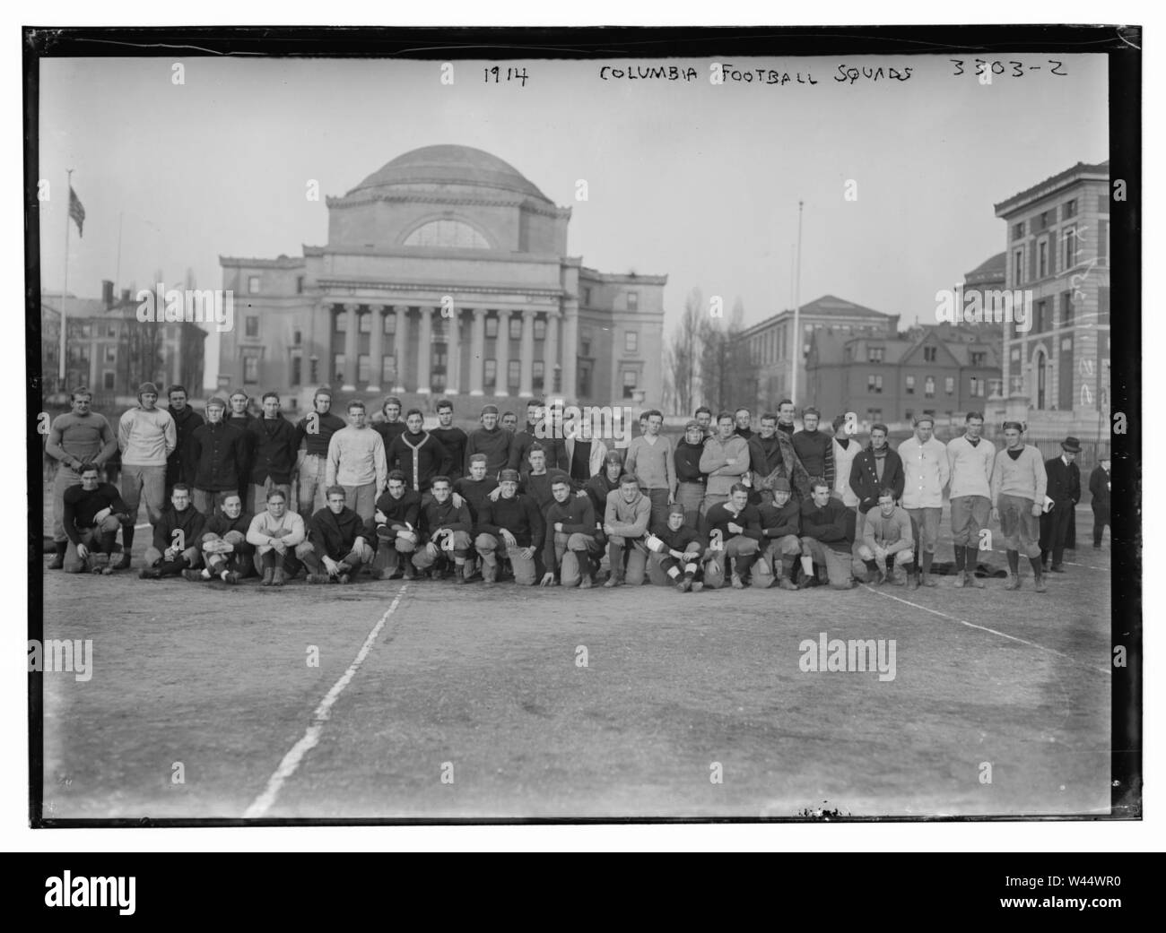 Colombie-britannique, 1914 équipes de football Banque D'Images