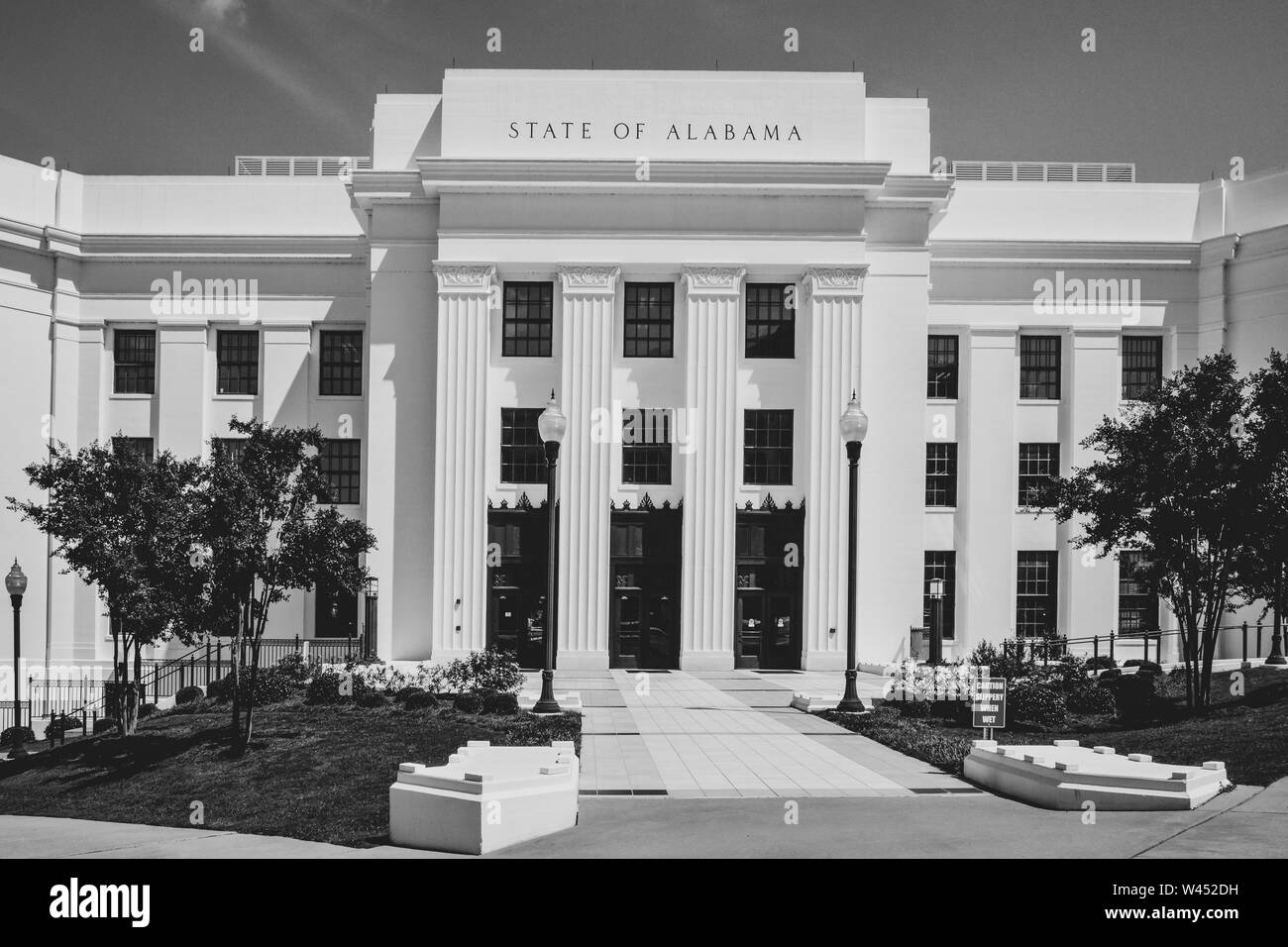 Procureur général de l'Alabama Immeuble de bureaux, pour l'état de l'Alabama, Montgomery, AL, États-Unis d'Amérique Banque D'Images