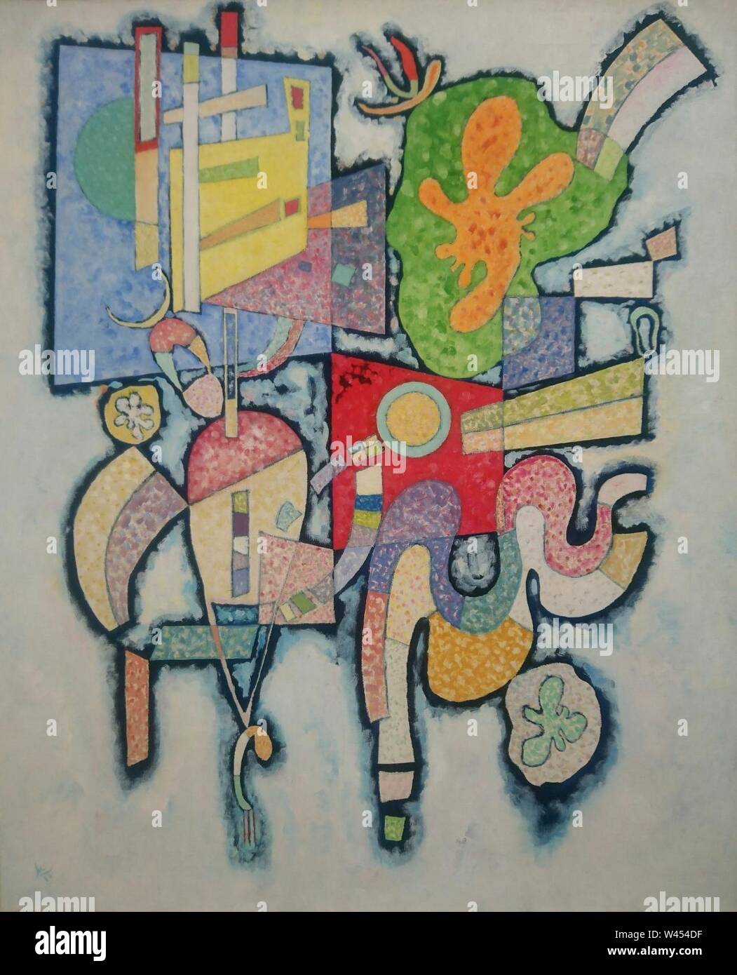 Complexite - simple Kandinsky. Banque D'Images