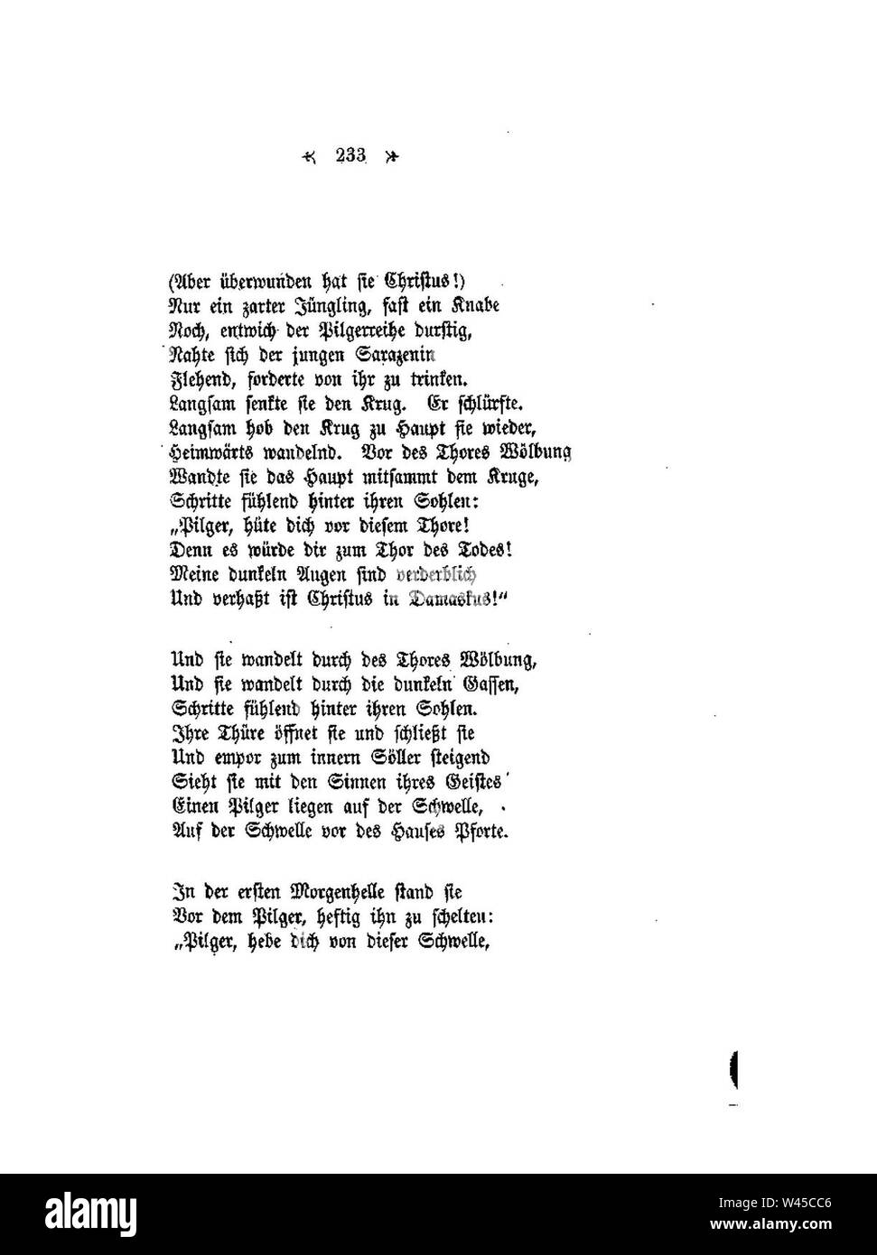 Conrad Ferdinand Meyer Gedichte 233. Banque D'Images